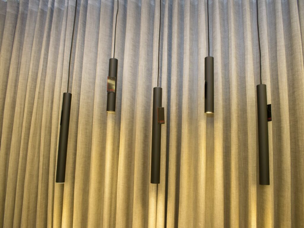 Usando Cortinas de Tecido